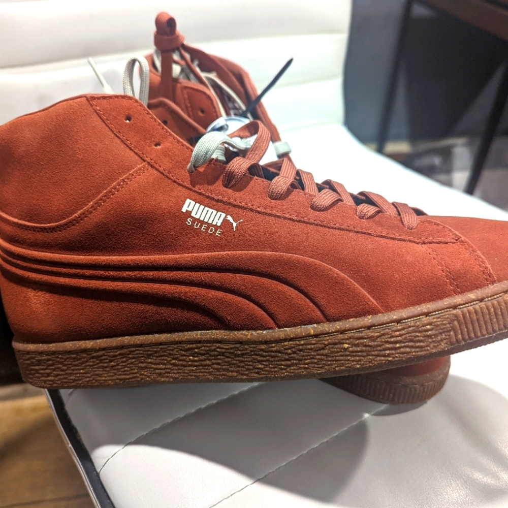 Puma Suede Mid Embossed (2016) Mens Size 11 - NWOB